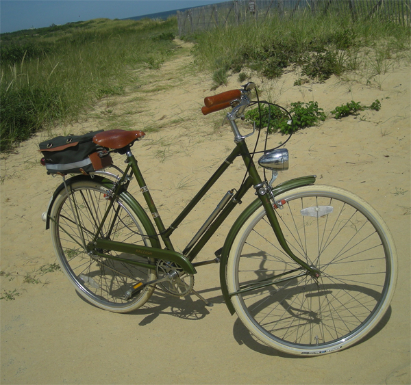 vintage raleigh cruiser bike