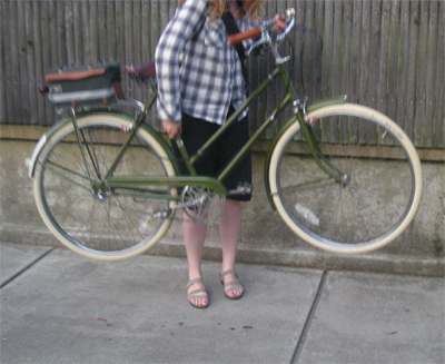 vintage raleigh 3 speed bicycle